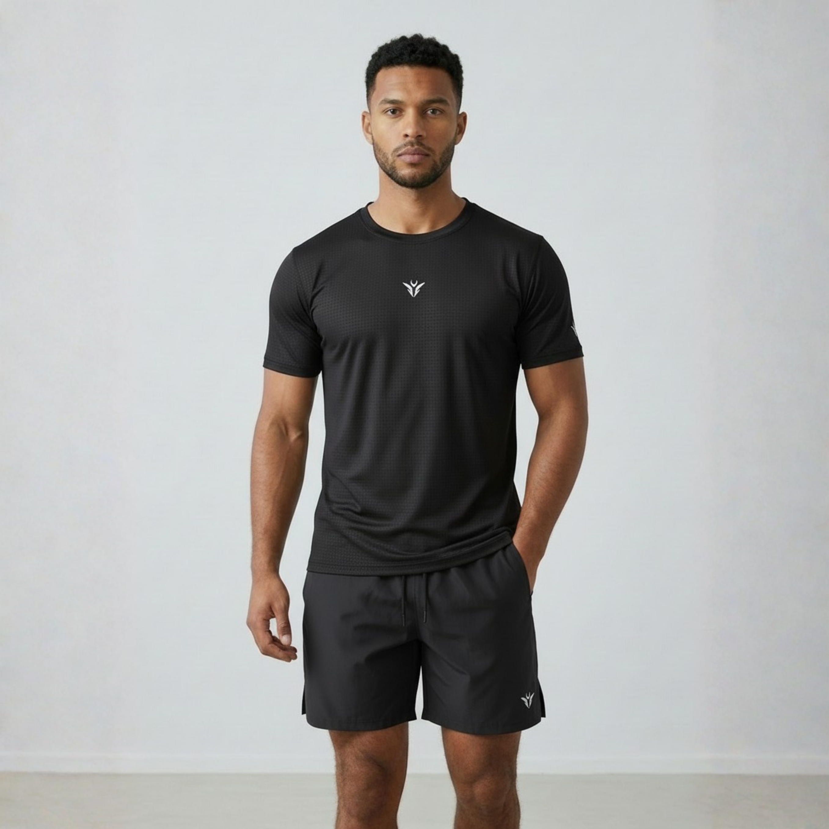 CAMISETA NUCLEO FIT NEGRA | TRM 111